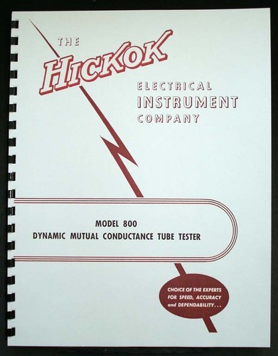 Hickok 800 tester - 800, a