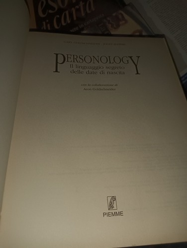 Personology linguaggio - il,