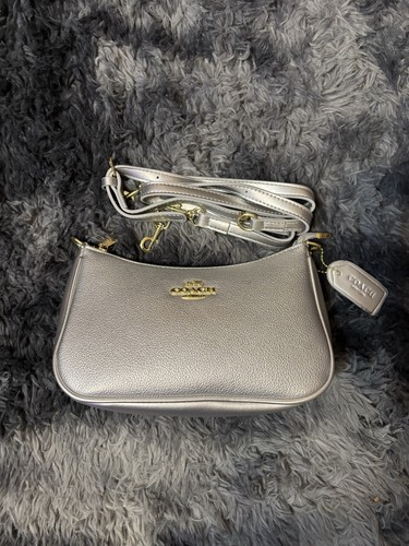 Borsa coach tracolla argento - borsa, a