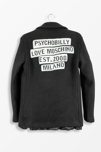 Love moschino uomo nero lana - love,