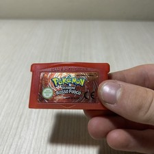 Pokémon Versione Rosso Fuoco Nintendo Game Boy Advance con batteria carica