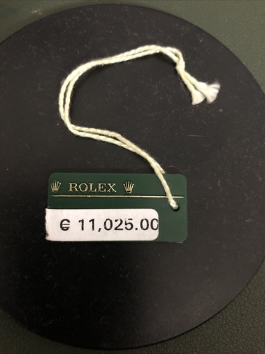 Cartellino tag rolex originale - cartellino,