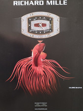 Montre vintage RICHARD MILLE annuncio impremée!!"Montre Bijou"