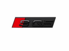 Originale Audi SQ5 Scritta Emblema Logo per Griglia Radiatore Nero 80A071805