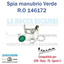 Luce Spia Manubrio Verde Vespa