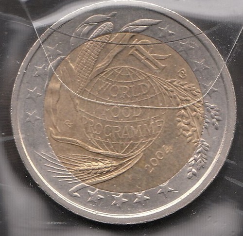 E034 moneta coin italia 2 - moneta,