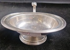 Cestino Svuotatasche In Argento 800 Millesimi. Argenteria Italiana Del XX Secolo