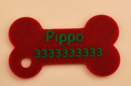 Targhetta per cane - targhetta,