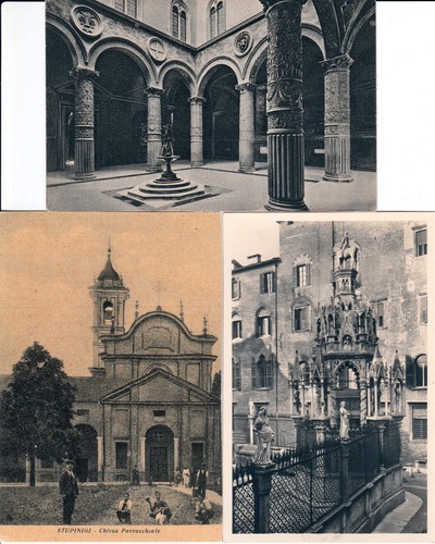 Lotto cartoline di verona - di, 3