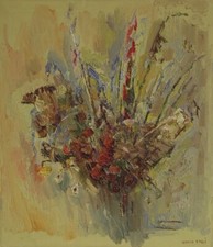 Ilario Rossi olio del 1955