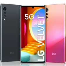 Smartphone Android originale LG Velvet 5G G9 G900UM 6,8" 128 GB Octa Core sbloccato