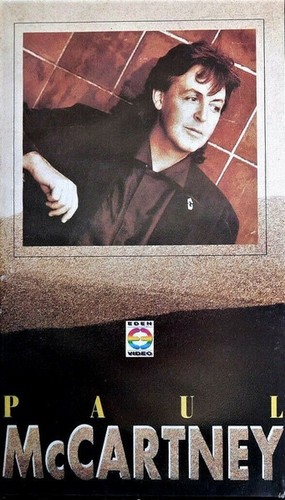 Vhs paul mccartney - vhs, 1993