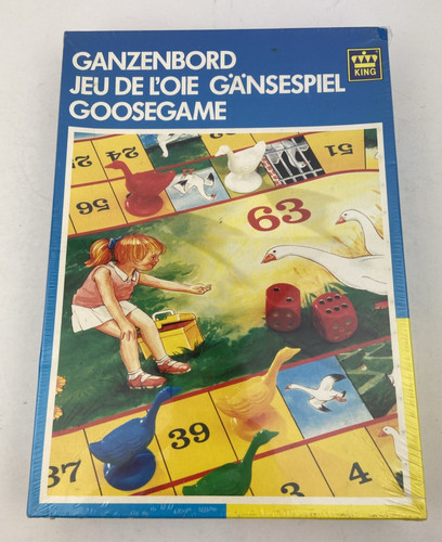 King ganzenbord goose gioco - king,