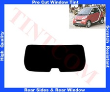 Pellicola Oscurante Vetri Auto Pre-Tagliata Smart ForTwo Coupè 3P 07-10 da5%a50%