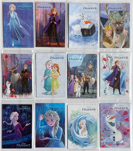 Frozen magnetic trading cards - frozen,