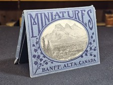 c1910 Miniatures  Banff, Alta