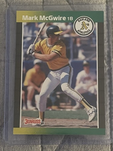 Carta baseball mark mcgwire - baseball,