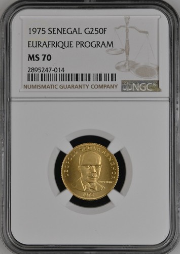 Senegal oro 250 franchi - senegal,,