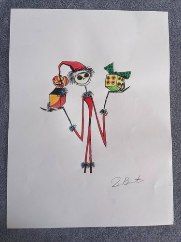 Tim burton painting drawing - painting,
