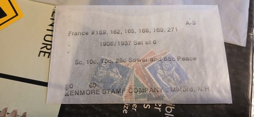 Collezione francobolli vintage