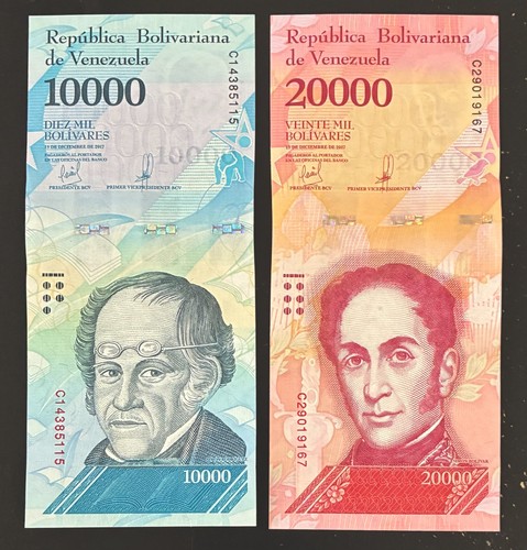 Banconote venezuela 10000 - 2,