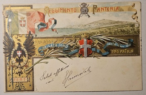 Cartolina militare 24 - cartolina, 24°