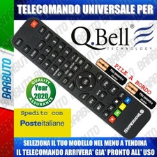 TELECOMANDO UNIVERSALE QBELL, SCEGLI IL TUO MODELLO, LO RICEVERAI GIA PRONTO