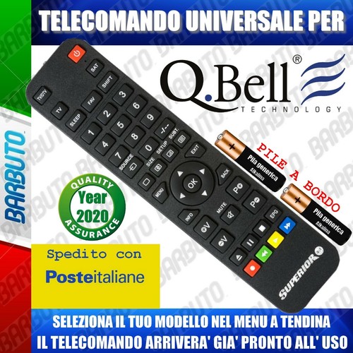 Telecomando universale qbell - telecomando,