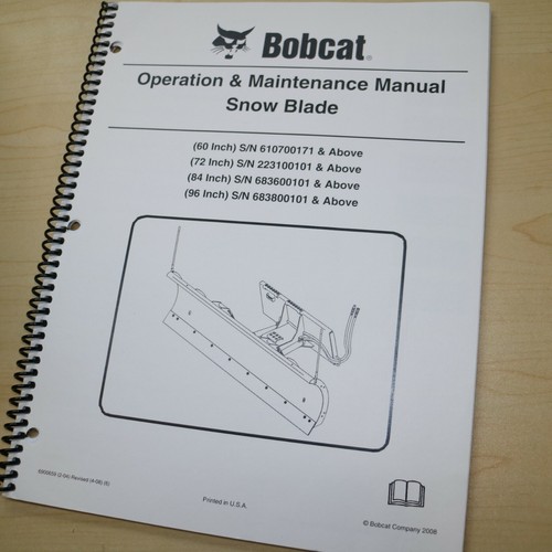 Bobcat snowblade attacco - bobcat,