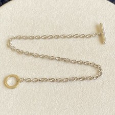 Dodo Pomellato Bracciale Anima 17 Cm Argento E Oro Giallo 18kt Unisex Original