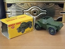 Dinky Toys/Meccano 1:43, SCOUT CAR, N°673. Con Scatolina Rotta.