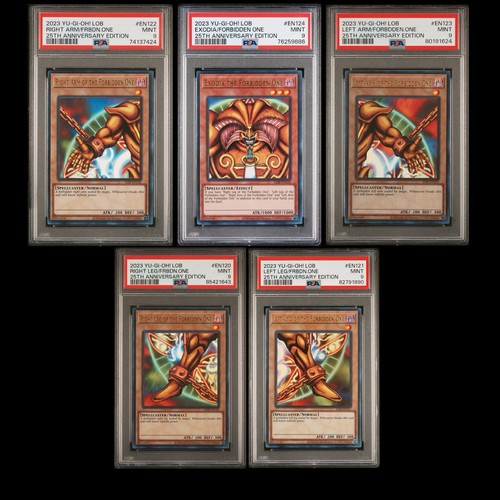 Yugioh exodia set - -exodia, completo