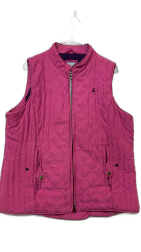 Gilet trapuntato joules rosa - gilet,