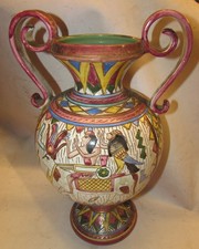 Vaso ceramica deruta - vaso, di