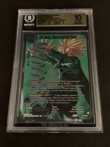 Dragon ball tcg bgs ss2 - bgs, 10