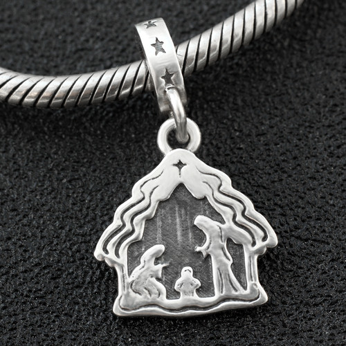 925 sterling silver nativity - 925,