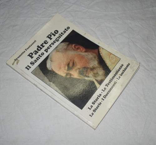 Libro padre pio santo - libro,