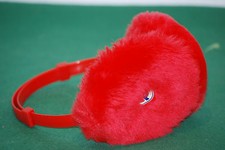 vintage invicta cuffy winter snowboard cold bag NOS earflap RED 80s deadstock