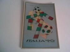 CALCIO ITALIA 90 CARTOLINA CON