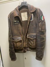 Giacca In Pelle Aereo nautica Militare