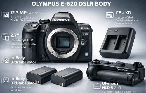 Olympus 620 fotocamera - olympus, e-620
