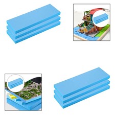 3 blocchi di schiuma blu per