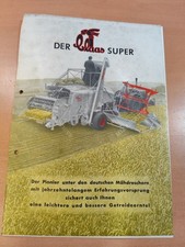 Claas Super Prospekt mietitrebbia trattore M3