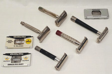 Lotto di 5 rasoi di sicurezza