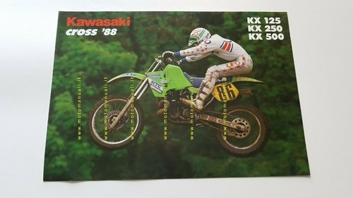 Kawasaki cross modelli 1988 - kawasaki,