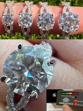 Anello Moissanite Fidanzamento