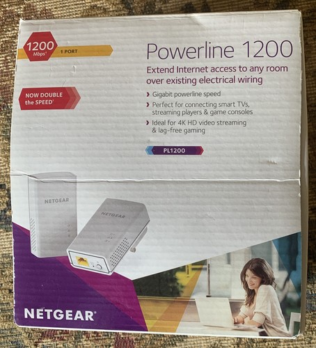 Netgear powerline 1200 pl1200 - netgear,