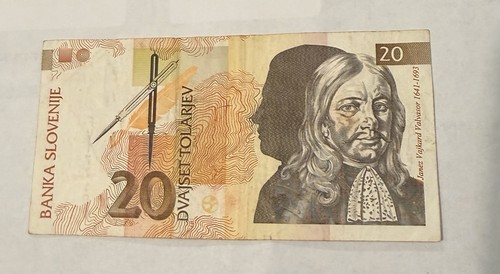 Banconota slovenia tolarjev - banconota,