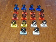 Lotto stock 18 pezzi - volanti automobili macchine LEGO 
