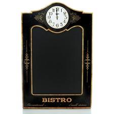 Insegna Orologio Lavagna Cucina Ristorante Menu Memo Board Caffè Arredamento Casale